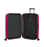Iso pinkki samsonite nuon spinner matkalaukku ruby