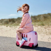samsonite dream to go lasten matkalaukku lapsen kanssa