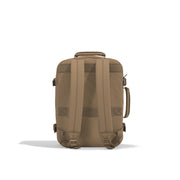 CabinZero Classic 28 L Pine Cone -repun selkäosa ja olkahihnat