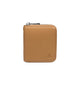 Aarni Clutch Mini lompakko hirvennahka ruskea/hopea