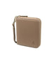 Aarni Clutch Mini lompakko hirvennahka hiekka/kulta