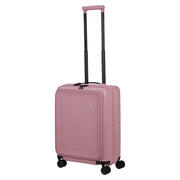 American Tourister Dashpop etutaskulla vaalenpunainen Lilas Pink lentolaukku vetoaisa