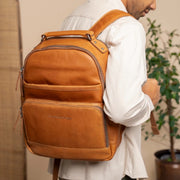 Chesterfield Austin nahkareppu ruskea