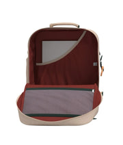 CabinZero classic cabin vaalea 44l matkareppu iso reppu Cebu Sand