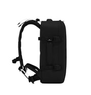 CabinZero military matkustusreppu reppu 36l keskikokoinen musta allblack