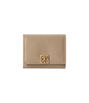Calvin Klein Emblem pieni lompakko taupe vaalea