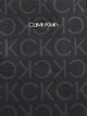 Calvin klein must pieni tote musta käsilaukku logokuvioitu