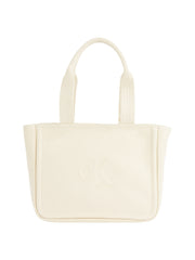 Calvin klein summer vaalea tote iso olkalaukku kangas
