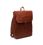 Chesterfield brand Farrow nahka iso reppu ruskea konjakinruskea