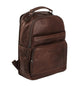 Chesterfield brand austin nahka reppu tummanruskea ruskea