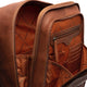 Chesterfield brand detroid ruskea reppu nahka