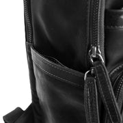 Chesterfield brand musta austin nahka reppu