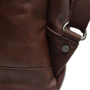Chesterfield brand nahka reppu tummmanruskea mancherster
