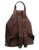 Chesterfield brand nahka tummmanruskea reppu mancherster