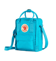 Fjällräven kånken sling pieni reppu deep turquose sininen