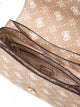 Guess Emelie ruskea olkalaukku logokuvioitu