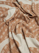 Guess Jacquard kaulahuivi logokuvioitu ruskea vaalea