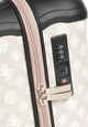 Guess Wilder beige logokuvioitu lentolaukku 53 cm
