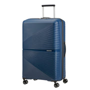 Iso matkalaukku airconic American Tourister midnight navy sininen etuviisto