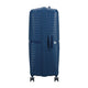 Iso matkalaukku airconic American Tourister midnight navy sininen sivusta