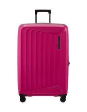 Iso samsonite nuon pinkki spinner matkalaukku ruby