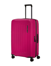 Iso samsonite nuon spinner matkalaukku pinkki ruby