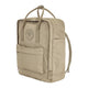 Fjällräven Kånken No. 2 Beige reppu sivusta