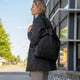 Musta nahka reppu manchester chesterfeild brand