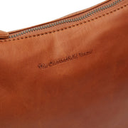 Nahka olaklaukku ruskea redding chesterfield brand