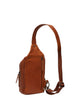 Chesterfield Riga nahkainen konjakinruskea Crossbody