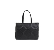 Quilted käsilaukku musta calvin klein tote