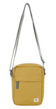 Roka london bond keltainen flax olkalaukku