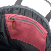 Roka london canfeild b pinkki keskikokoinen reppu canvas tulip