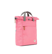 Roka london pieni reppu canvas pinkki finchley tulip