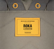 Roka london reppu coriander yellow canfield label