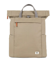 Roka london reppu finchley canvas iso taupe ruskea vaaleanruskea