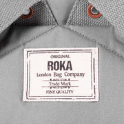 Roka london storm finchley harmaa iso reppu