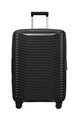 Samsonite upscape spinner laajennettava musta pieni matkalaukku