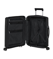 Samsonite upscape spinner musta laajennettava lentolaukku