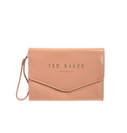 Ted baker crinkie vaaleanpunainen juhlalaukku