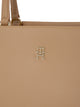 Tommy hilfiger legacy vaaleanruskea tote iso olkalaukku  safari