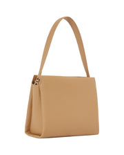 Tommy hilfiger legasy keskikokoinen olkalaukku safari beige