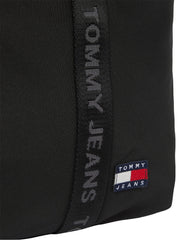 Tommy jeans naisten tote kangas iso laukku musta