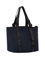 Tommy jeans pieni essential tote kangaslaukku sininen