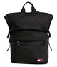 Tommy jeans reppu rolltop miesten musta