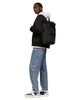 Tommy jeans rolltop miesten musta reppu