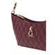 guess tamara shoulder bag merlot olkalaukku viininpunainen takaa logo