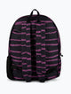 just hype musta glitter stripe koulureppu