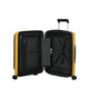 keltainen Samsonite lentolaukku upscape etutasku