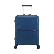 lentolaukku airconic American Tourister midnight navy sininen edestä